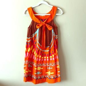 Bright color dress